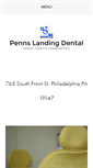 Mobile Screenshot of pennslandingdental.com